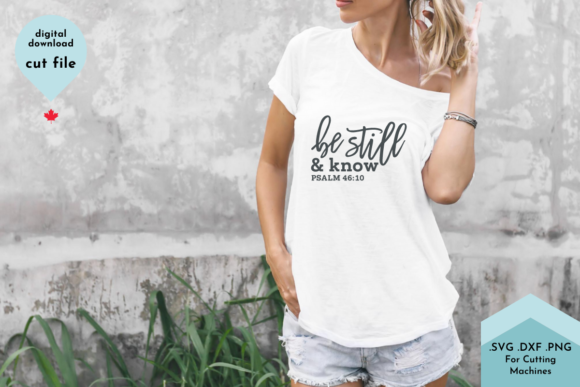 Be Still and Know – Christian Crafts & Graphics