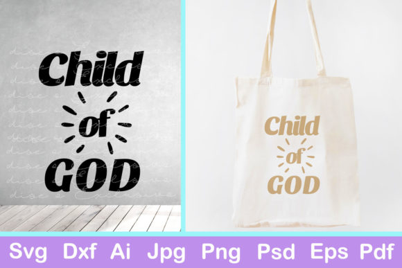 Child of God - Christian: Graphics and Crafts for Publishers