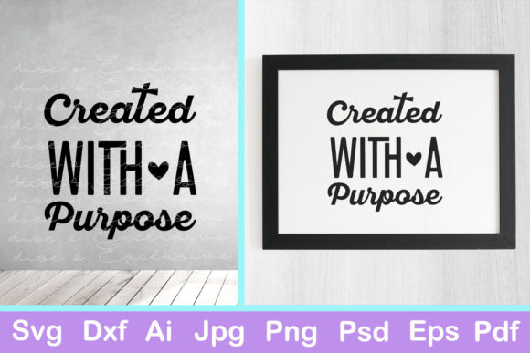 Created with a Purpose - Christian Graphics for Faith-Focused Crafts