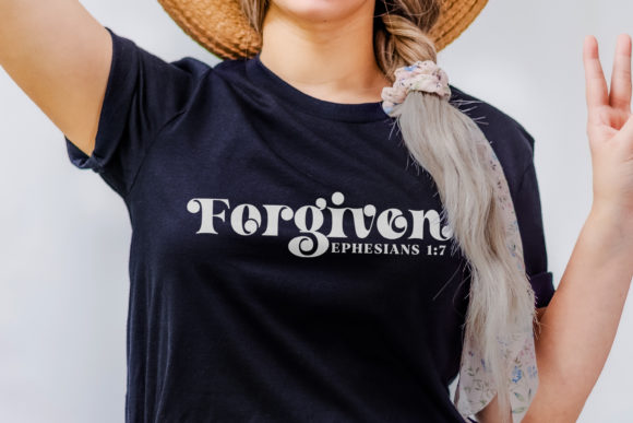Forgiven SVG: Faith Graphics for Christian Crafts