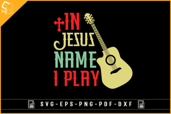 In Jesus Name I Play Drum Music Design: Graphics & Crafts Review