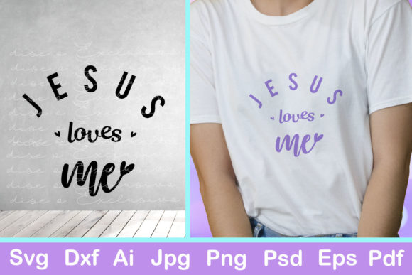Jesus Loves Me Christian Graphics for Crafts