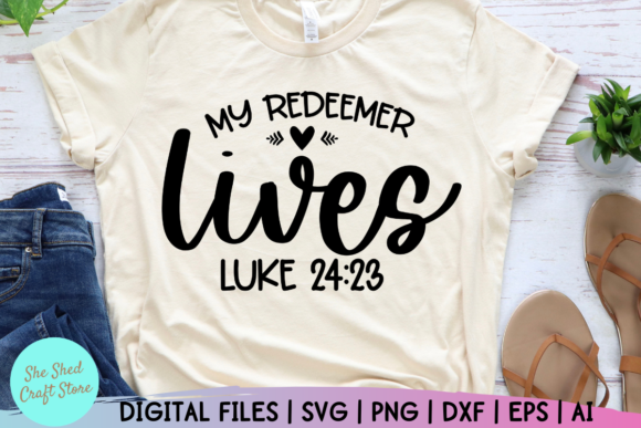 My Redeemer Lives – A Designer's Review of This Christian Quote Design